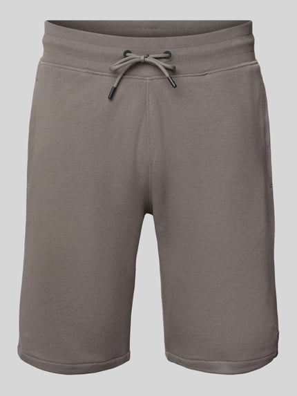 GUESS Activewear Shorts mit elastischem Bund und Tunnelzug Modell 'ALDWIN' Anthrazit 2