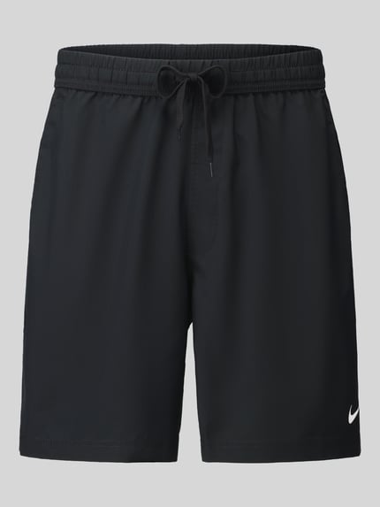 Nike Training Szorty sportowe o kroju regular fit z nadrukiem z logo Czarny 2