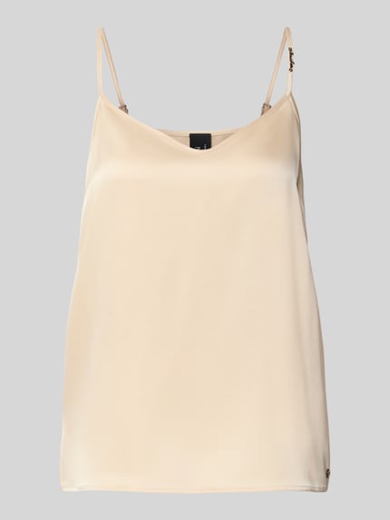 Relaxed Fit Top mit Spaghettiträgern Shop The Look MANNEQUINE