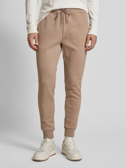Polo Ralph Lauren Regular Fit Sweatpants mit Baumwollanteil Beige Melange 4