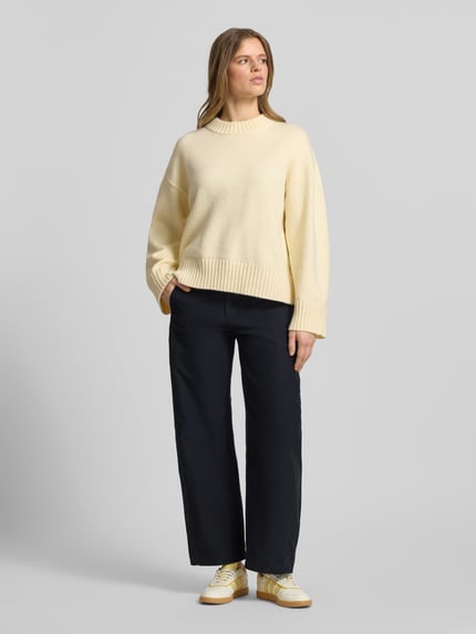 ONLY Barrel Fit Jeans mit Baumwoll-Anteil Modell 'CLAIR' Marine 1