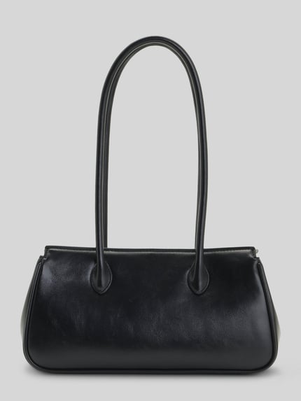 HUGO Umhängetasche mit goldfarbenem Drehverschluss Modell 'Quinley' Black 4