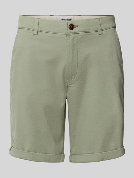 JACK & JONES Regular Fit Shorts mit Strukturmuster Modell 'FURY' Lind 2