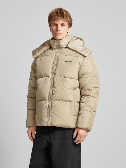 PEGADOR Steppjacke mit Stehkragen Modell 'MARTEN' Beige 4