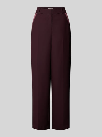 Hose mit Bügelfalten und Eingrifftaschen Shop The Look MANNEQUINE