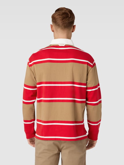 GANT Sweatshirt mit Polokragen Beige 5