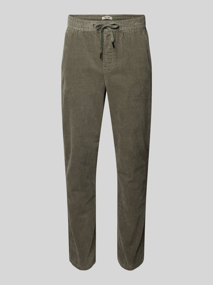 ONLY & SONS Tapered Cordhose aus Baumwoll-Mix Modell 'LINUS' Schilf 2