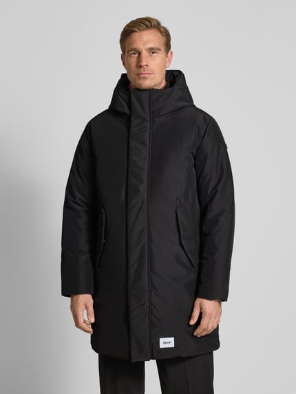 khujo Regular fit parka met capuchon model 'FOGG' Zwart - 4
