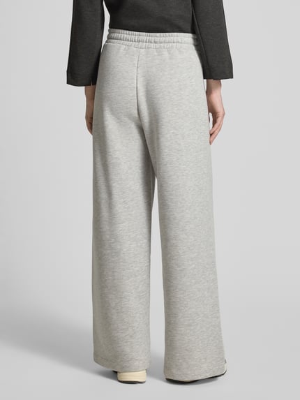 Rich & Royal Flared Fit Sweatpants mit Ziersteinbesatz Hellgrau 5