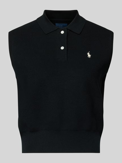 Slim Fit Pullunder aus Baumwoll-Mix Shop The Look MANNEQUINE