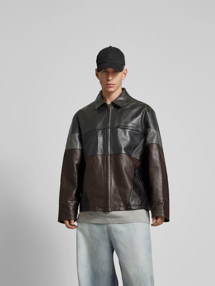 VETEMENTS Jack met tweewegritssluiting Donkerbruin - 4