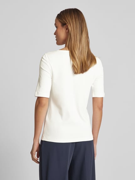Christian Berg Woman T-shirt met halflange mouwen Offwhite - 5