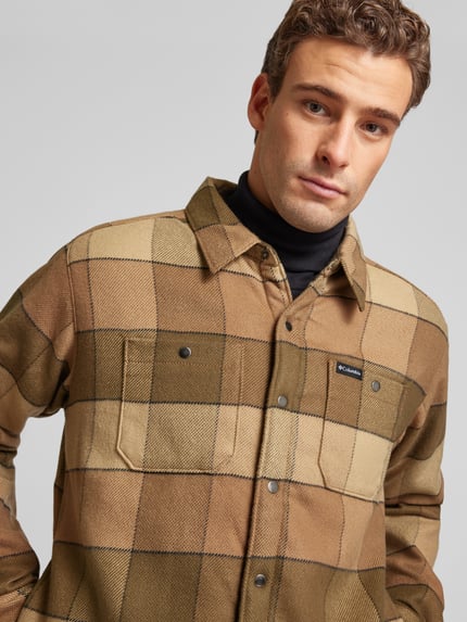 Columbia Regular fit overhemd met borstzakken, model 'Windward' Camel - 3