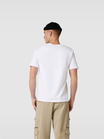 WOOD WOOD T-shirt z nadrukiem z motywem Biały 5