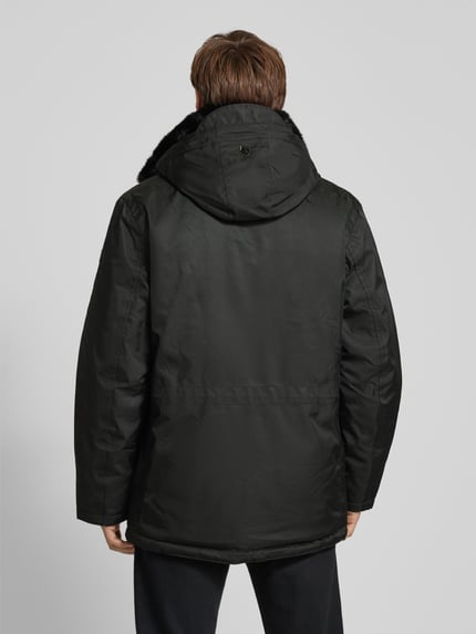 Wellensteyn Parka z kieszeniami z patką model „Halifax” Czarny 5