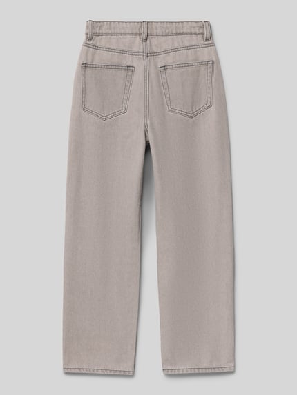 ONLY & SONS Loose fit jeans van puur katoen, model 'FADE' Middengrijs - 3