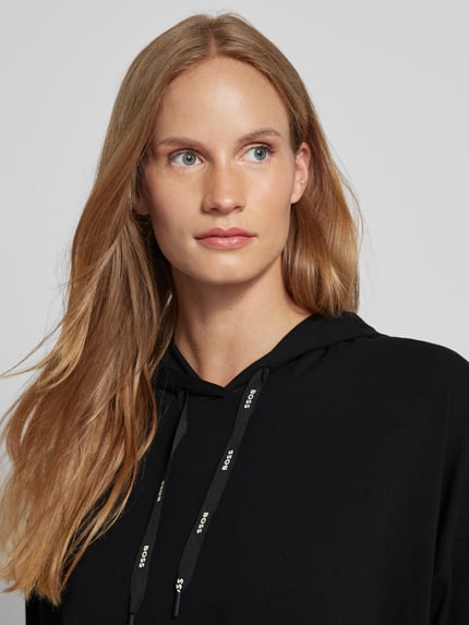 BOSS Hoodie aus Baumwoll-Mix Black 3