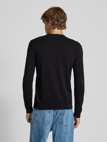 REVIEW Strickpullover mit Rundhalsausschnitt Black 5