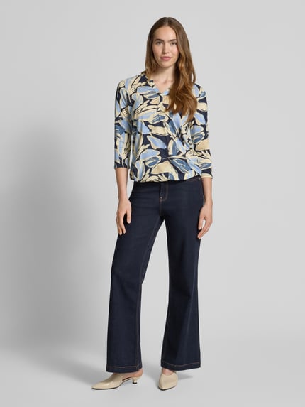 Soyaconcept Regular fit tuniekblouse van viscosemix, model 'Felicity' Lichtblauw - 1