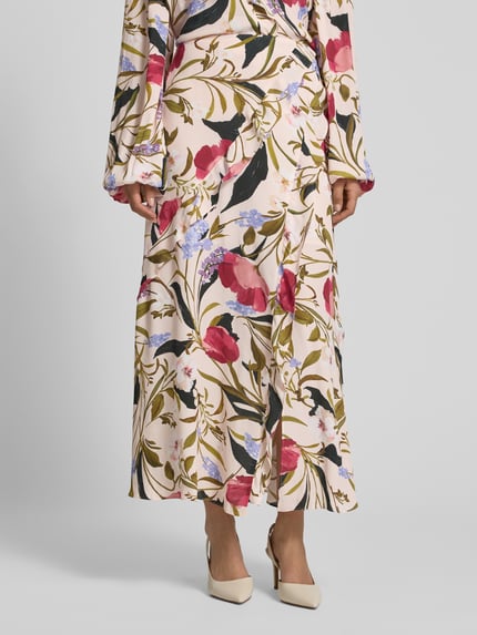 Ted Baker Długa spódnica z falbanami model ‘candici’ Różowy 4