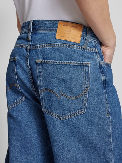 JACK & JONES Baggy fit jeans met 5-pocketmodel, model 'ALEX' Jeansblauw - 3