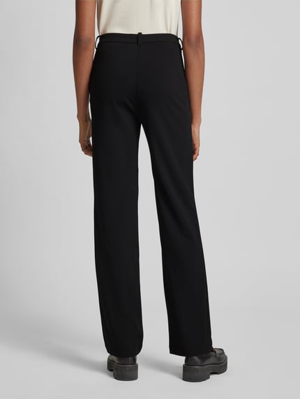 VERO MODA Regular Fit Stoffhose mit Gürtelschlaufen Modell 'ZAMIRA' Black 5