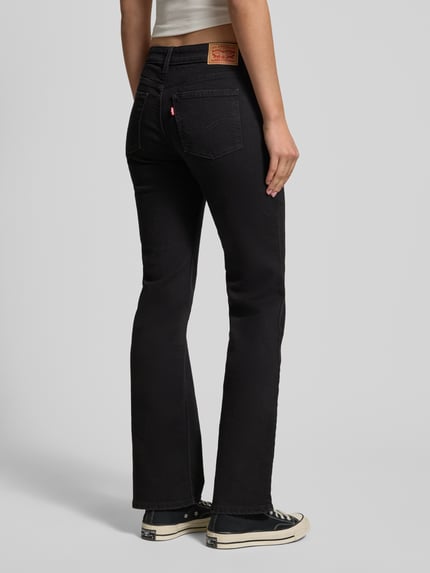Levi's® Low Waist Bootcut Jeans mit aus Baumwoll-Mix Black 5