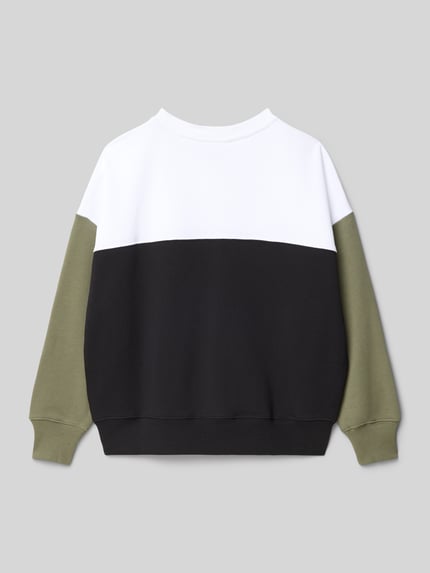 Calvin Klein Jeans Bluza z nadrukiem z logo Czarny 3