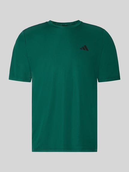 męski t-shirt o kroju regular fit z nadruk z logo model 'WE BAS T' Shop The Look MANNEQUINE