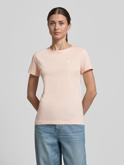 BOSS Orange Regular Fit T-Shirt aus reiner Baumwolle Modell 'C_ESOGO_3' Rose 4