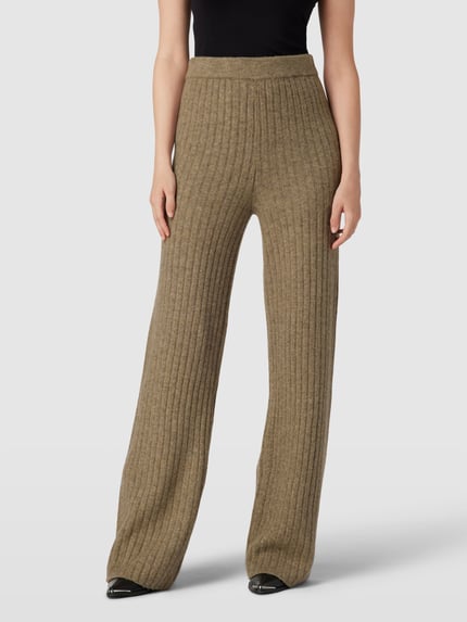 NovaLanaLove X P&C* Loose Fit Stoffhose mit Woll-Anteil - NovaLanaLove x P&C* Taupe Melange 4