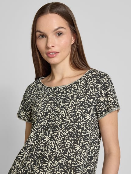 Tom Tailor Regular Fit T-Shirt aus reiner Baumwolle Black 3