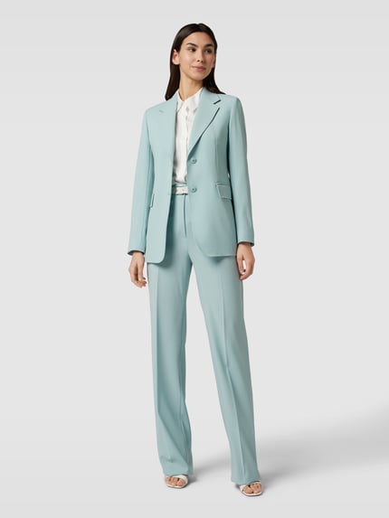 Max Mara Studio Blazer aus Lanawolle mit Reverkragen Modell 'DINGEY' Mint 1