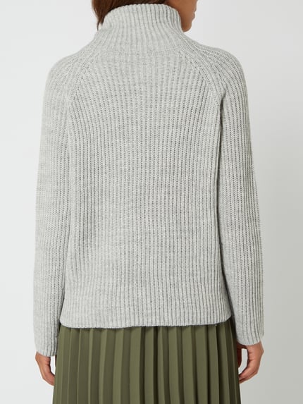 DRYKORN Pullover mit Alpaka-Anteil Modell 'Arwen' Hellgrau Melange 5