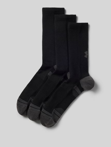Under Armour Skarpety z elastycznym pasem w zestaw 3 szt. BLACK 1