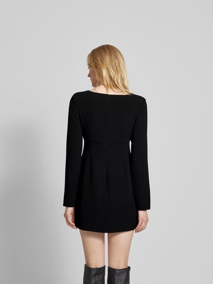 Self-Portrait Mini-jurk met cut-out Zwart - 5