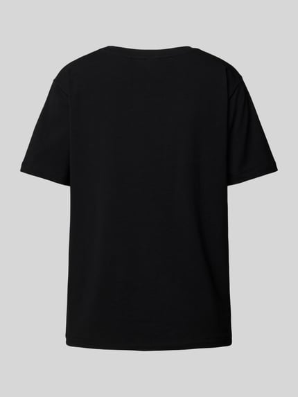 BOSS T-Shirt mit Label-Print Black 3