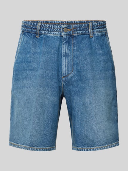 Forét Regular Fit Jeansshorts mit elastischem Bund Jeansblau 2