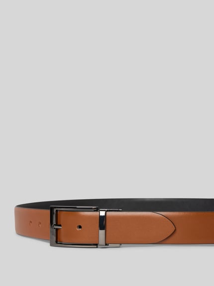 LLOYD Men's Belts Wendegürtel aus echtem Leder Modell 'WENDER' Cognac 2