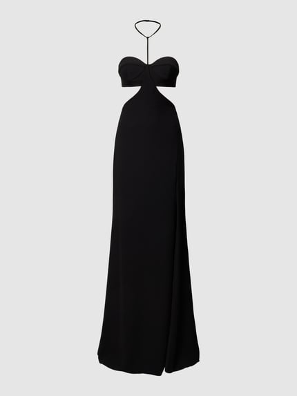Vera Wang Bride Abendkleid mit Neckholder Modell 'VALORVIRGIL' Black 2