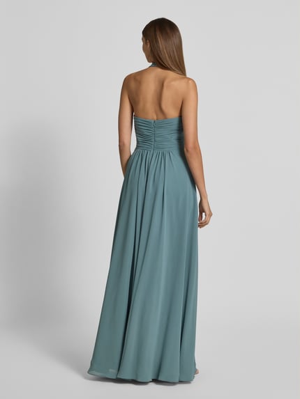 Mascara Abendkleid mit gelegten Falten Schilf 5