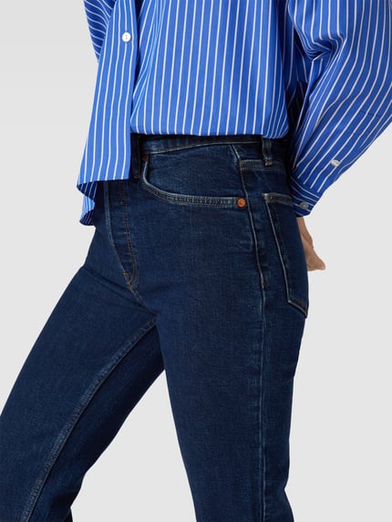 RE/DONE Bootcut jeans met contrasterende stiksels Donkerblauw - 3