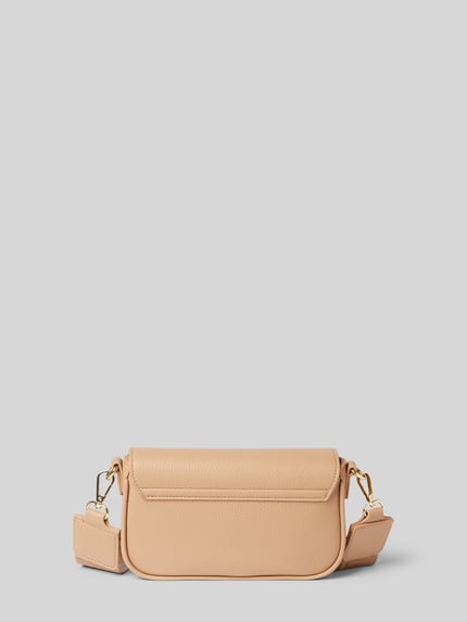 Valentino Bags Handtasche mit Label-Applikation Modell 'MIRAMAR' Beige 3