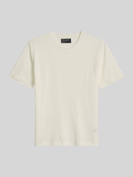 Marc O'Polo Regular Fit T-Shirt aus reiner Baumwolle Offwhite 2