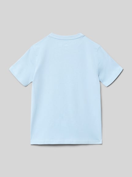 Produktfoto, Regular Fit T-Shirt aus reiner Baumwolle von Polo Ralph Lauren Kids, efekt: jednolity kolor, dżersej, jedwabisty, krótki rękaw