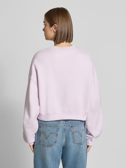 Nike Oversized sweatshirt van katoenmix Lichtroze - 5