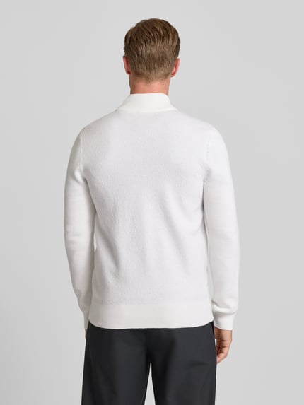 JOOP! COLLECTION Regular fit gebreid jack van puur katoen model 'Widor' Beige - 5