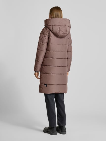 khujo Kurtka w stylu puffer z Kapturem Model 'Jilias' Szarobrązowy 5