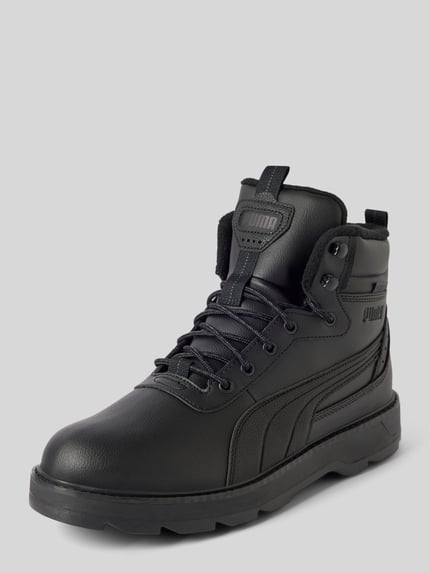 PUMA Boots mit Label-Details Modell 'Desierto v3' Black 1