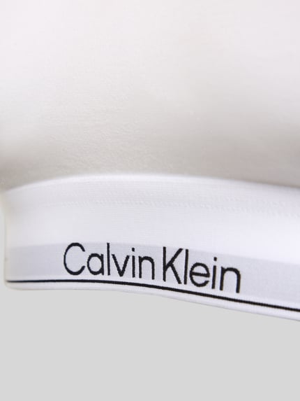 Calvin Klein Underwear Bralette mit wattierten Cups Modell 'Lift' Weiss 2